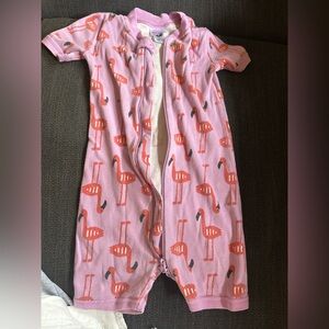 Hanna Andersson Pink Onesie 3T